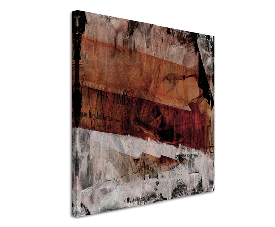 Enigma Abstract 752 Graphic Art Print on Canvas
