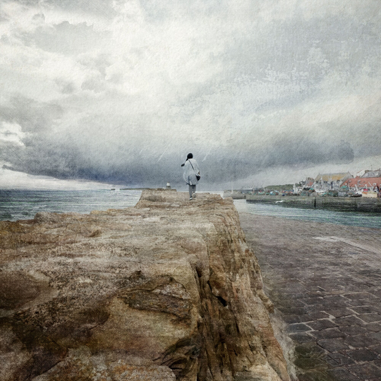 Signed Giclée Art Print, Scottish Gift - Before The Storm, Pitenweem, Fife, Scotland. | Free UK Delivery