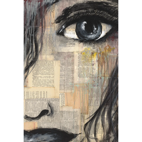 Eye of the Beholder II by Courtney Prahl - Unframed Graphic Art Print on Canvas