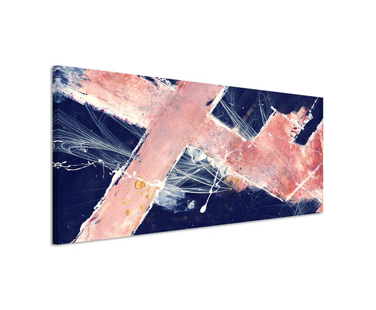 Abstract 1185 - Wrapped Canvas Panoramic Graphic Art Print on Canvas