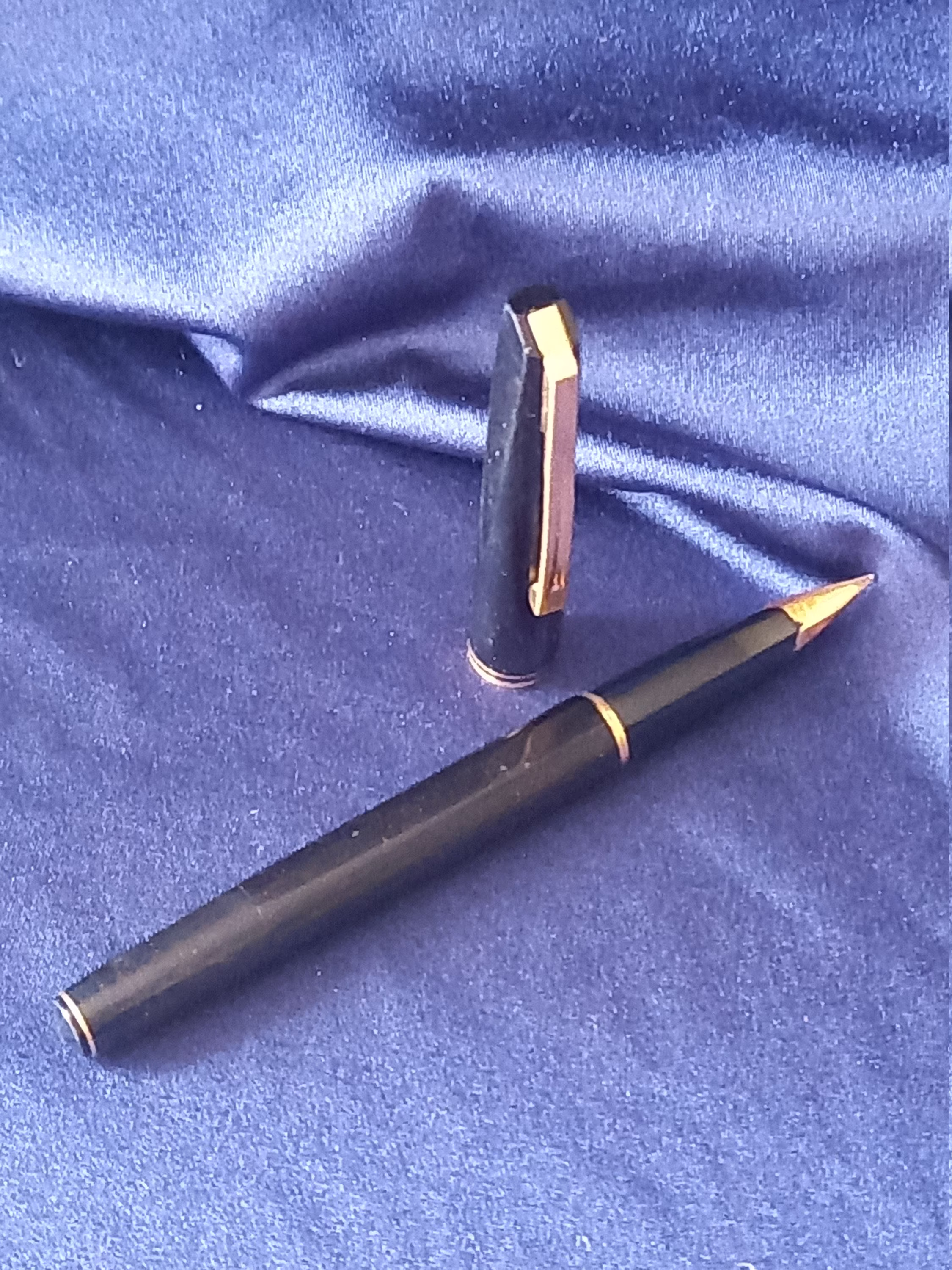 Waterman Fountain Pen, Vintage Ink 18Kt Gold Nib, Gift, Model, Collectible Pen