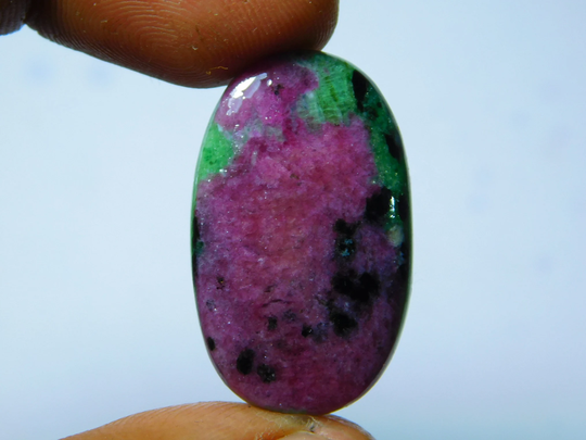 Natural Ruby Zoisite Cabcohons Top Quality Gemstone Handmade Loose Stone 38Cts.(29x18mm