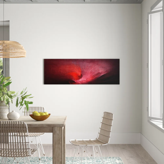 Enigma Panorama Abstract 1278 Graphic Art Print on Canvas