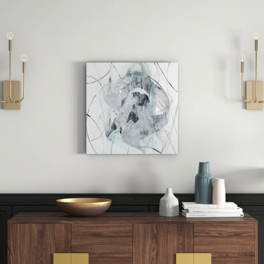 Enigma Abstract 750 Graphic Art Print on Canvas