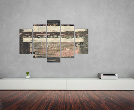 Enigma Abstract 511 Graphic Art Print Multi-Piece Image on Canvas