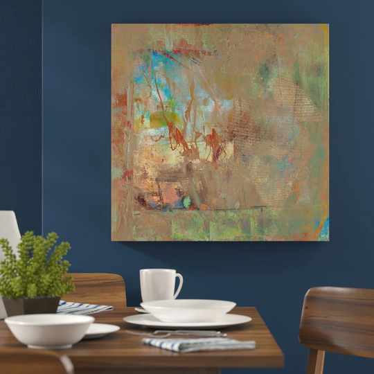 Enigma Abstract 919 Graphic Art Print on Canvas