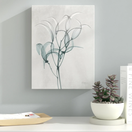 Emerald Oleander Bush - Wrapped Canvas Graphic Art Print