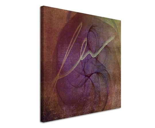 Enigma Abstract 1109 Graphic Art Print On Canvas