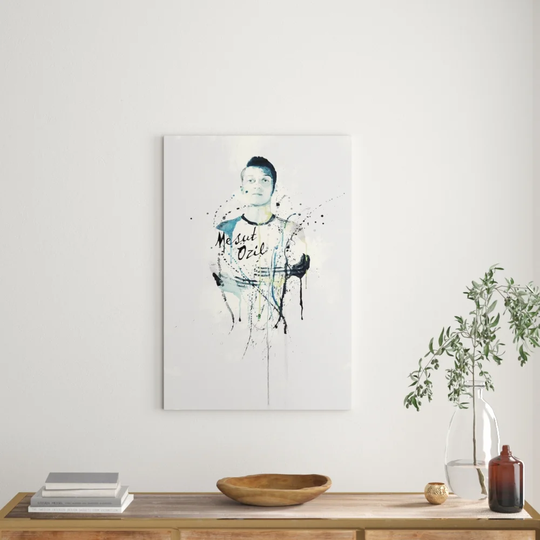 Enigma Mesut Oezil Graphic Art Print on Canvas