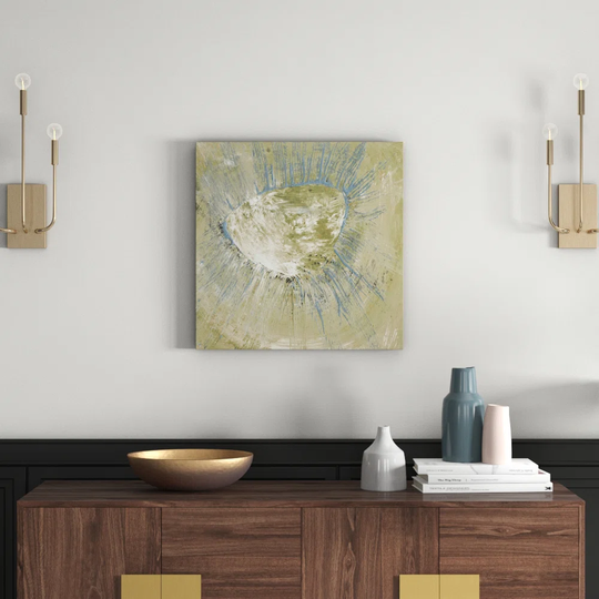 Enigma Abstract 738 Graphic Art Print on Canvas