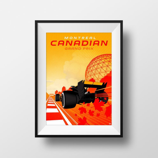 F1 Canadian Gp Print