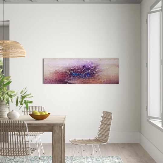 Enigma Panorama Abstract 1449 Graphic Art Print on Canvas
