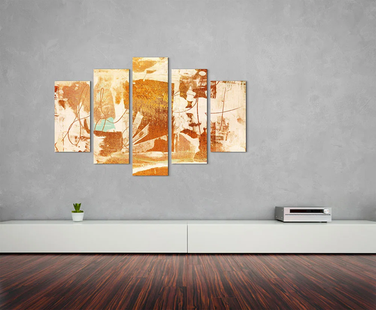 Enigma Abstract 964 Graphic Art Print Multi-Piece Image on Canvas