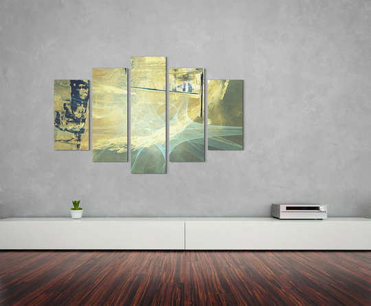 Enigma Sculpture Abstract 1188 Graphic Art Print Multi-Piece Image on Canvas