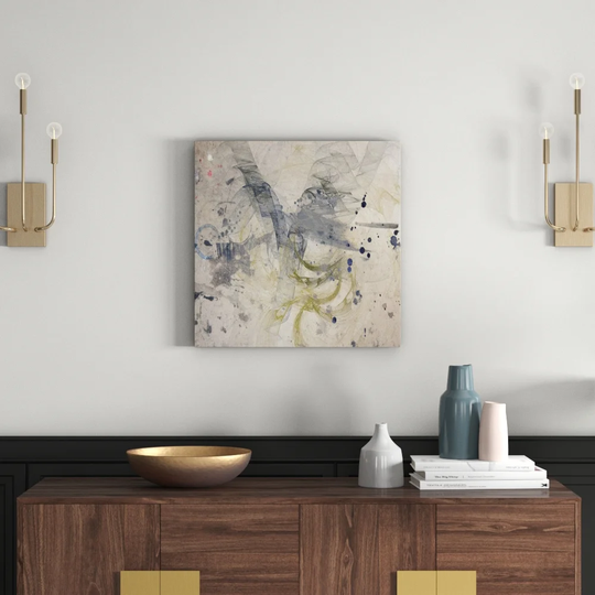 Enigma Abstract 1053 Graphic Art Print on Canvas