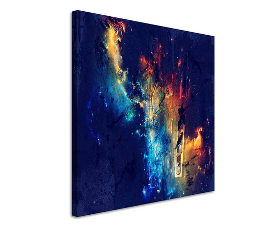 Enigma Abstract 810 Graphic Art Print on Canvas