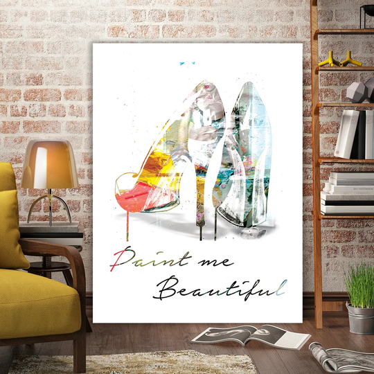 Paint Me Beautiful by Kent Youngstrom - Wrapped Canvas Graphic Art Print