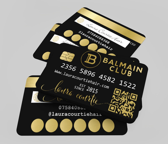 Aluminium Business Loyalty Cards With Qr Code, Personalised Credit Card Cards, Card, Custom