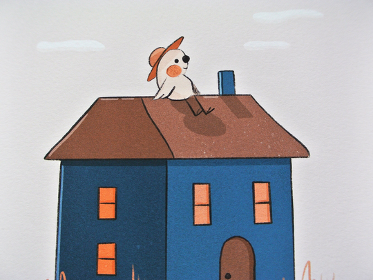 Homebody - 8.5"x8.5