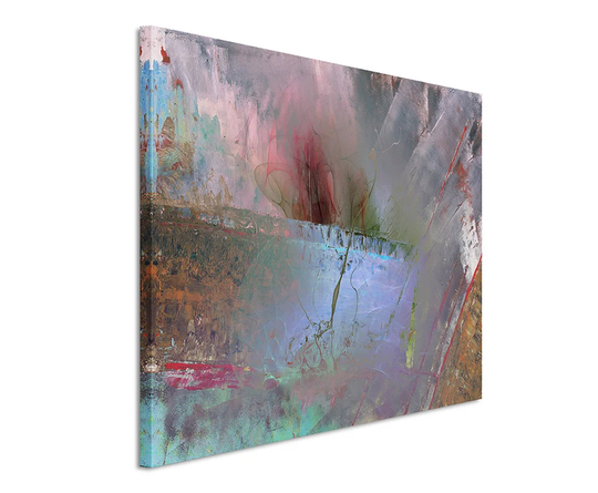 Abstract 1247 Graphic Art Print on Canvas