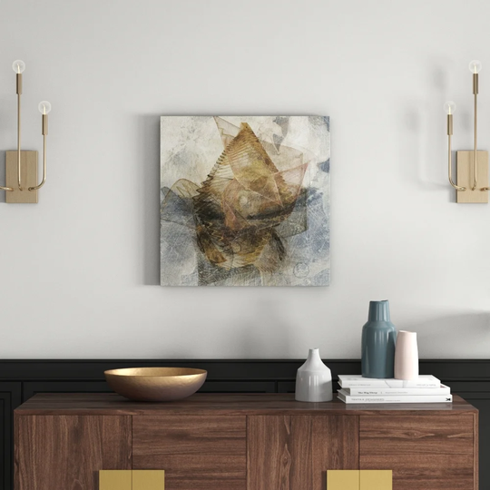 Enigma Abstract 1354 Graphic Art Print on Canvas