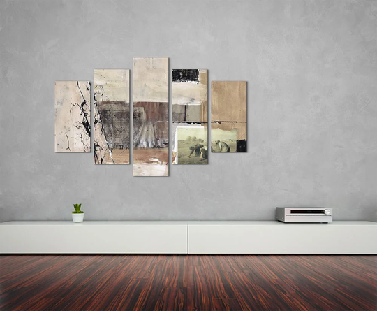 Enigma Abstract 556 Graphic Art Print Multi-Piece Image on Canvas