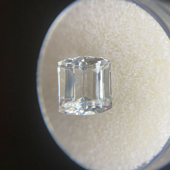 Natural Light Blue Aquamarine 3.43Ct Fancy Cushion Cut Loose Gem 9x8mm