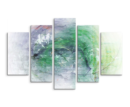 Enigma Abstract 1408 Graphic Art Print Multi-Piece Image on Canvas