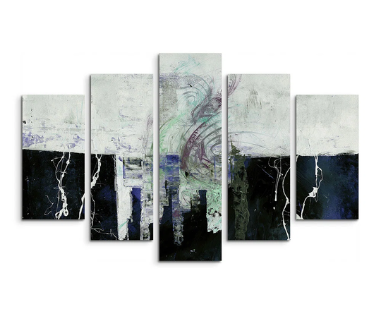 Enigma Sculpture Abstract 1387 Graphic Art Print Multi-Piece Image on Canvas