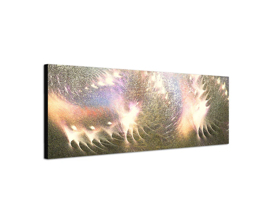 Enigma Panorama Abstract 437 Graphic Art Print on Canvas