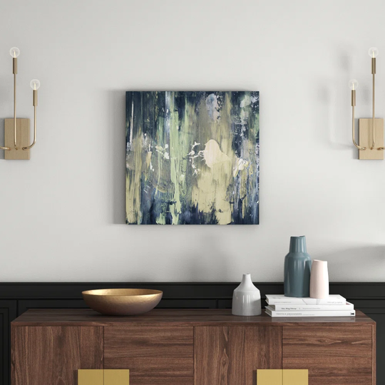 Enigma Abstract 755 Graphic Art Print on Canvas