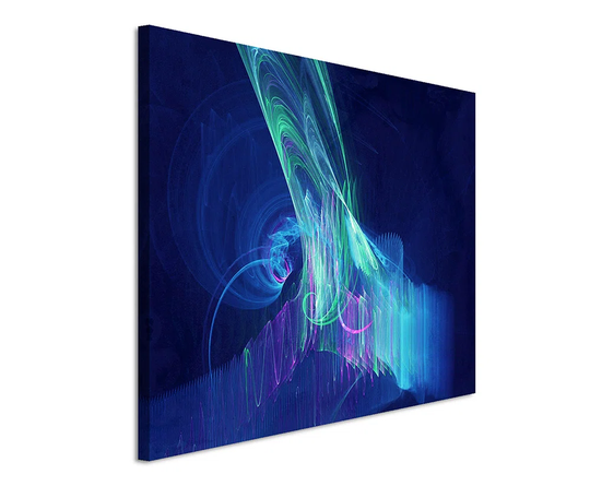 Enigma Abstract 1100 Graphic Art Print On Canvas