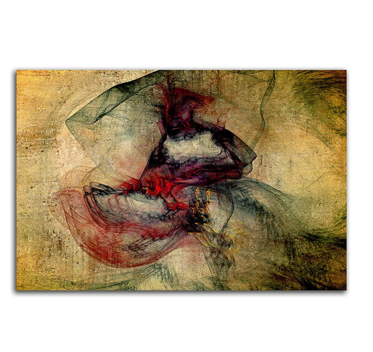 Enigma 450 Abstract Graphic Art Print on Canvas