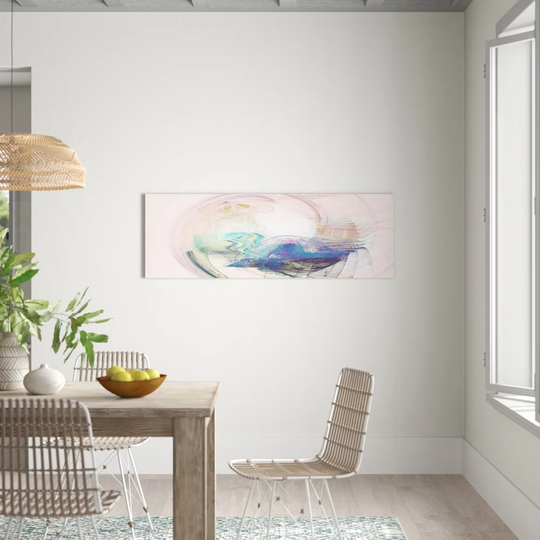 Enigma Panorama Abstract 364 Graphic Art Print on Canvas
