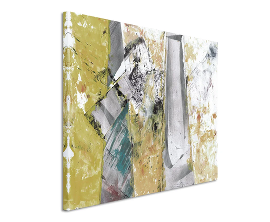 Enigma Abstract 733 Graphic Art Print on Canvas