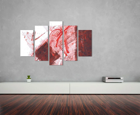 Enigma Abstract 571 Graphic Art Print Multi-Piece Image on Canvas