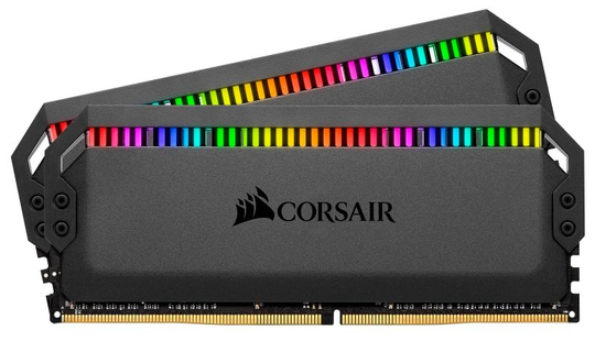 Exdisplay Corsair Dominator Platinum Rgb 32GB (2x16GB) DDR4 3200 (PC4-28800) C16 1.35V Amd Optimized Memory- Black