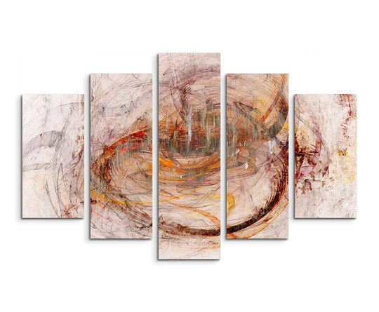 Enigma Abstract 1428 Graphic Art Print Multi-Piece Image on Canvas