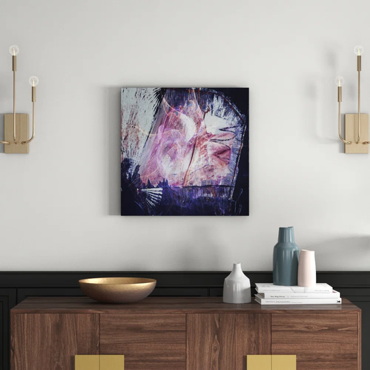 Enigma Abstract 1502 Graphic Art Print on Canvas