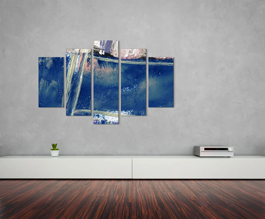 Enigma Abstract 570 Graphic Art Print Multi-Piece Image on Canvas