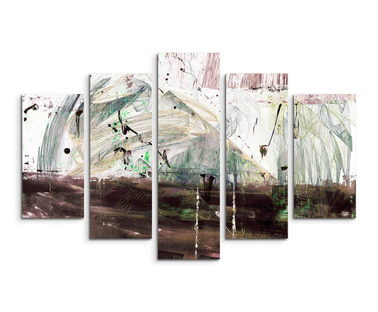 Enigma Sculpture Abstract 1394 Graphic Art Print Multi-Piece Image on Canvas