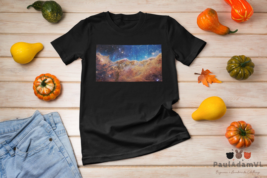 Carina Nebula Image From The James Webb Space Telescope 2022 T-Shirt, Jwst Shirt, Astronomy Science Deep Field Shirt