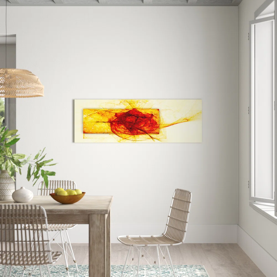 Enigma Panorama Abstract 350 Graphic Art Print on Canvas