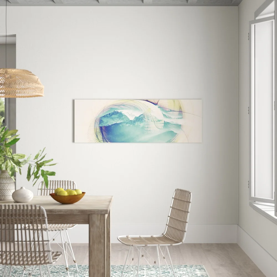 Enigma Panorama Abstract 363 Graphic Art Print on Canvas