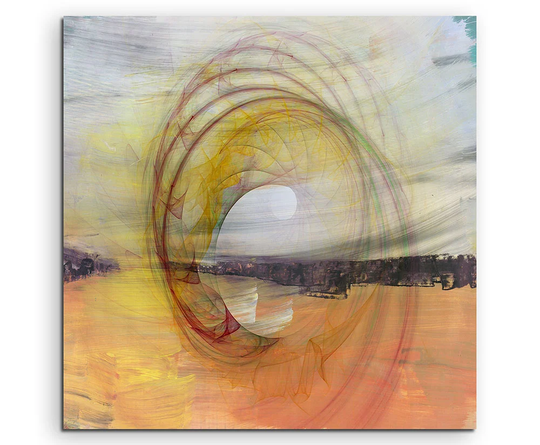 Enigma Abstract 1478 Graphic Art Print on Canvas