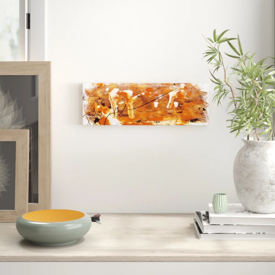 Enigma Panorama Abstract 832 Graphic Art Print on Canvas