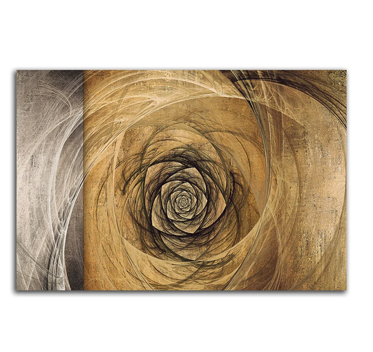 Abstract 434 Graphic Art Print on Wrapped Canvas