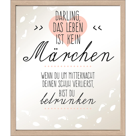 Märchen Framed Graphic Art Print Poster