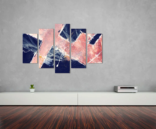 Enigma Sculpture Abstract 1185 Graphic Art Print Multi-Piece Image on Canvas
