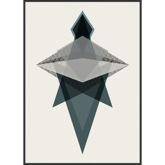 'Graphic 5' Framed Graphic Art